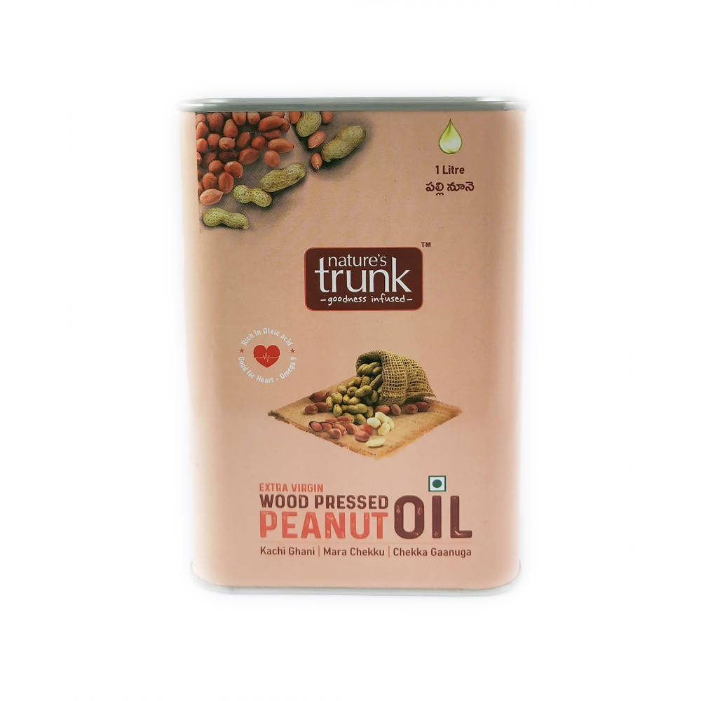 Nature's Trunk Extra Virgin Woodpressed Peanut oil