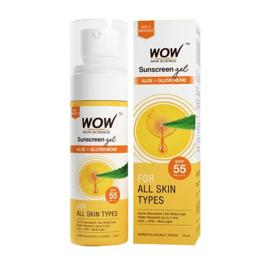 Buy Wow Life Science Sunscreen Gel For All Skin Types from DrMediCart, Ship from India to USA