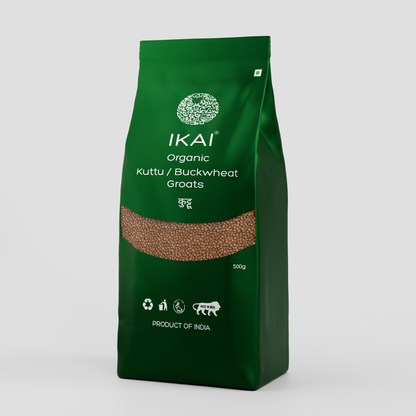 IKAI Organic Buckwheat Groats Kuttu