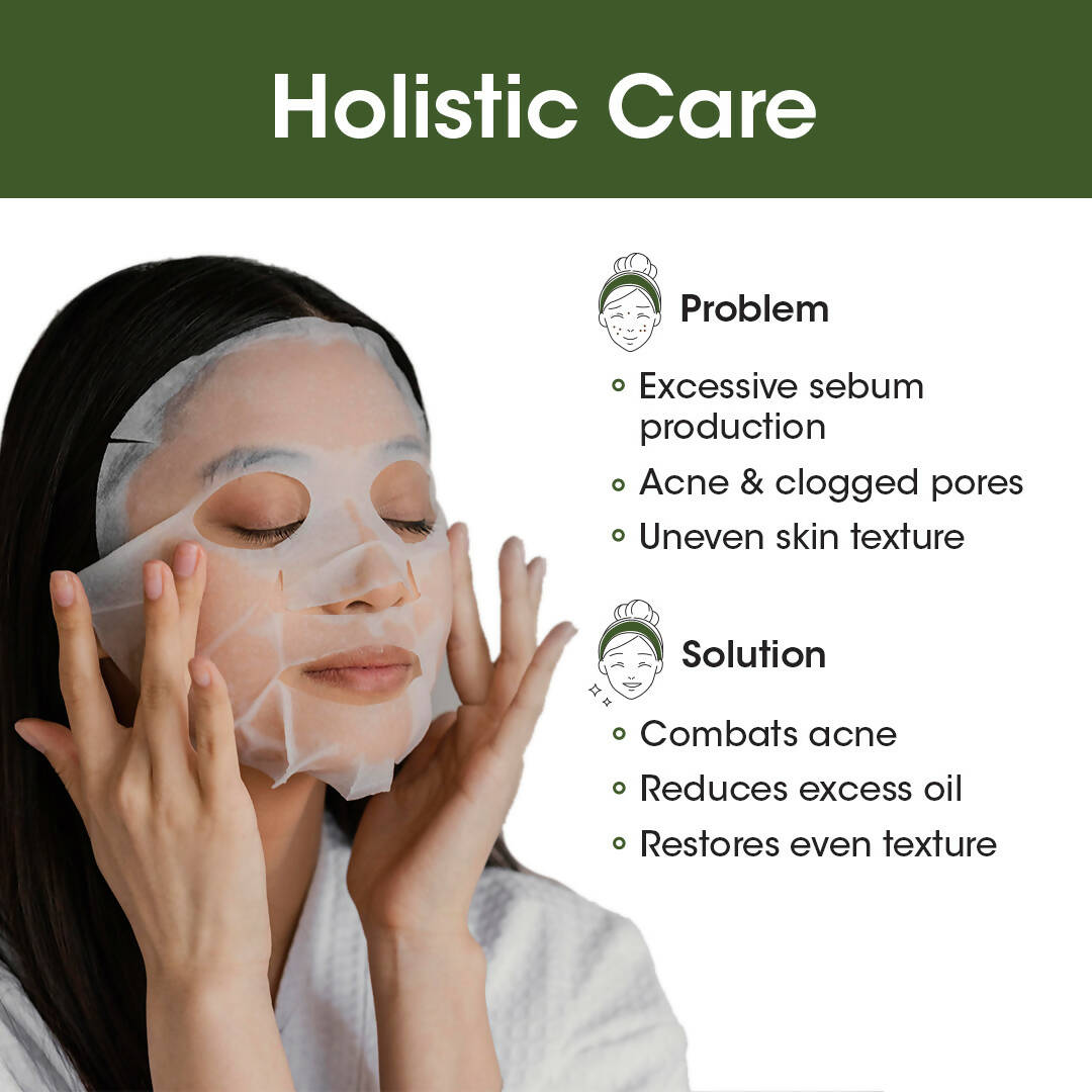 TAC - The Ayurveda Co. Eladi Serum Sheet Mask with Neem - DrMediCart