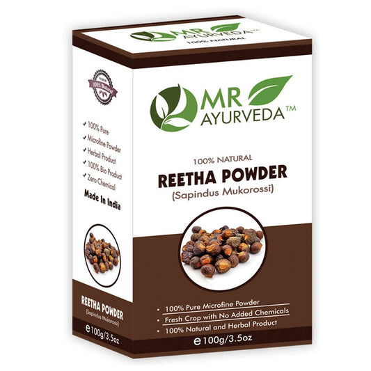 Buy MR Ayurveda Reetha Powder from DrMediCart, Ship from India to USA