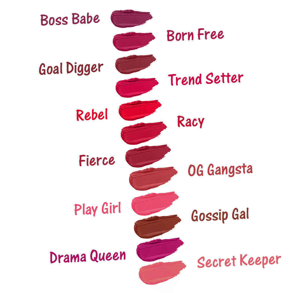 Jaquline USA Stay With Me Matte Liquid Lipstick - Play Girl