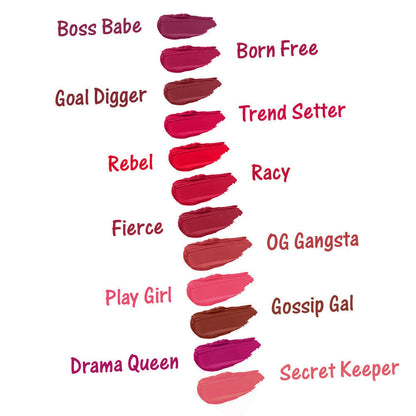 Jaquline USA Stay With Me Matte Liquid Lipstick - Play Girl
