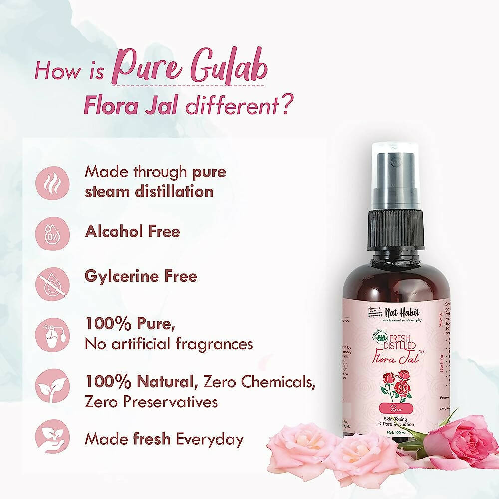 Nat Habit Fresh Distilled Rose Flora Jal