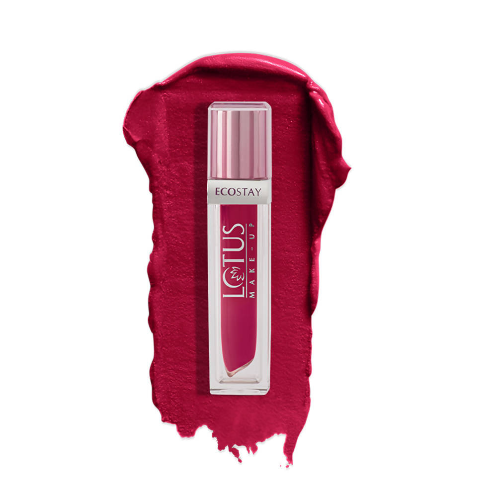 Lotus Make-Up Ecostay Matte Lip Lacquer - Rose Bloom (4 Gm) - DrMediCart