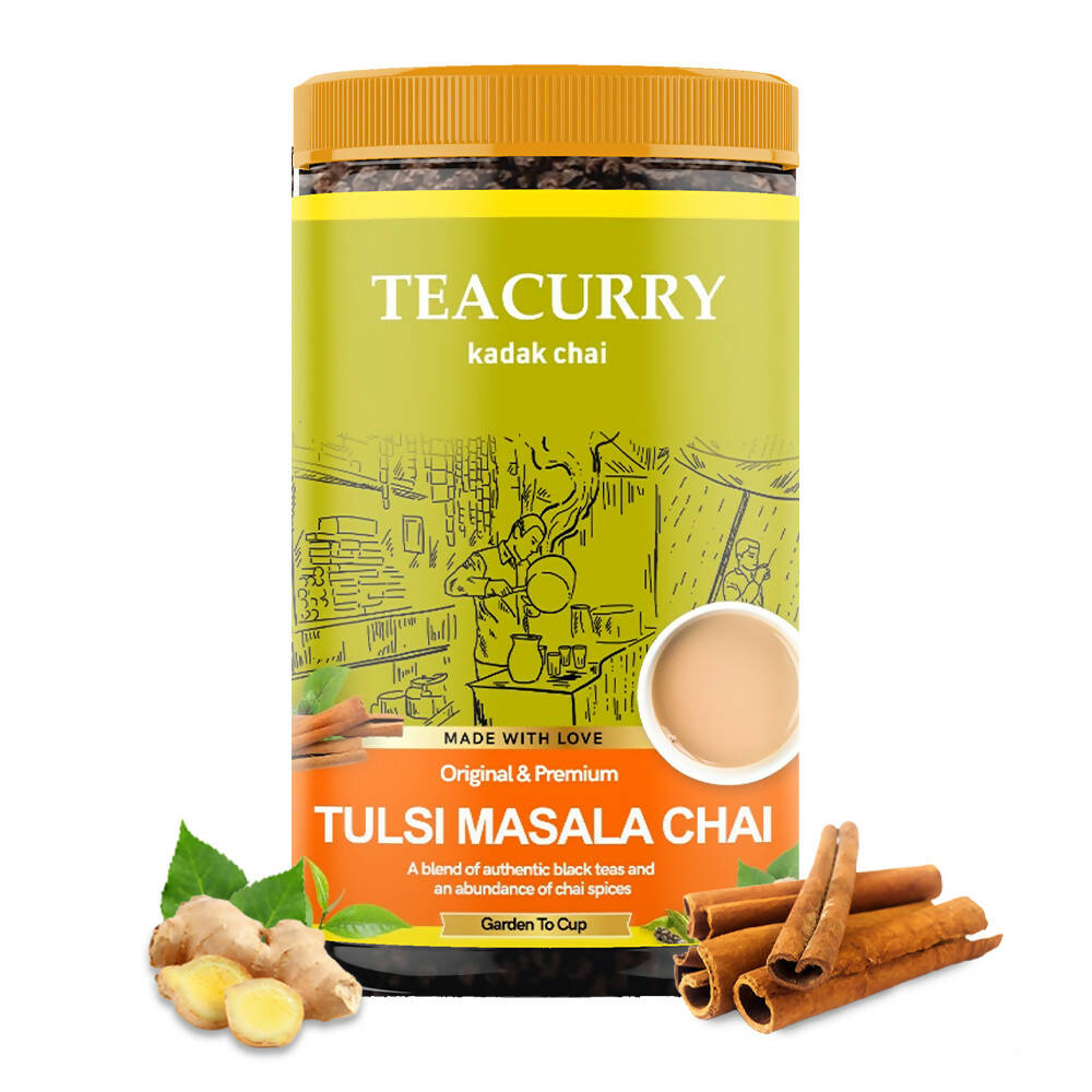 Teacurry Tulsi Masala Chai Powder - Drmedicart