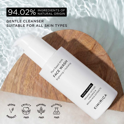 Kimirica Brightening + Hydrating Face Wash