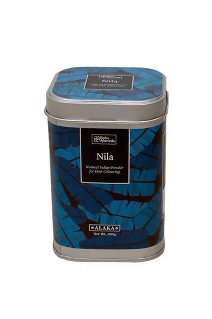 Bipha Ayurveda Alaka Nila Natural Indigo Powder For Hair Colouring - DrMediCart