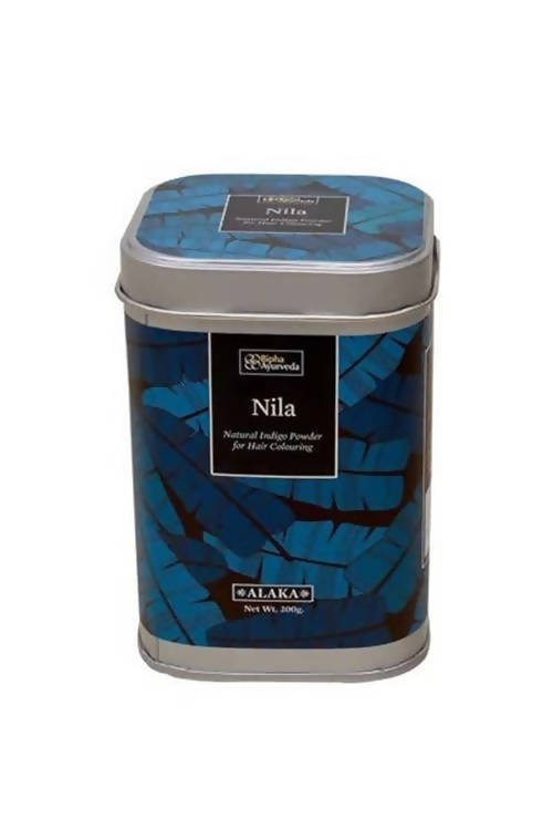 Bipha Ayurveda Alaka Nila Natural Indigo Powder For Hair Colouring - DrMediCart