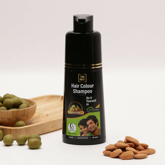 Buy Tru Hair & Skin Black Colour Shampoo from DrMediCart, Ship from India to USA
