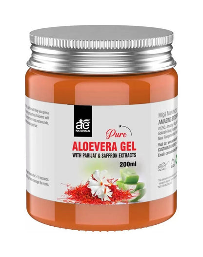 Buy Ae Naturals Pure Aloevera Gel with Paarijat and Saffron Extracts from DrMediCart, Ship from India to USA
