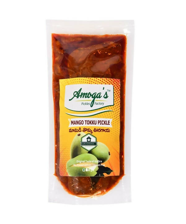 Buy Amoga's Pickles Factory Andhra Authentic Mango Thokku Pickle from DrMediCart, Ship from India to USA