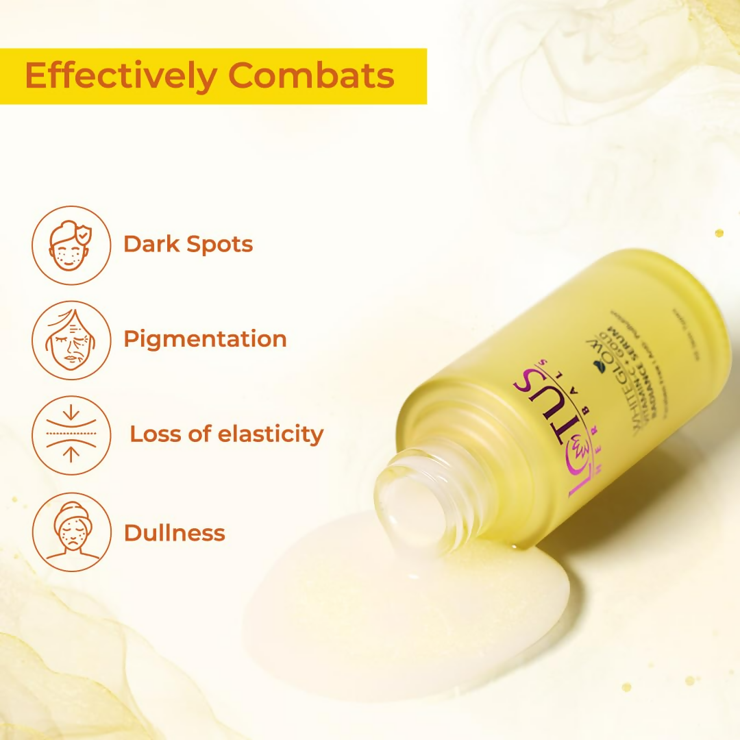 Lotus Herbals WhiteGlow Vitamin C and Gold Radiance Face Serum