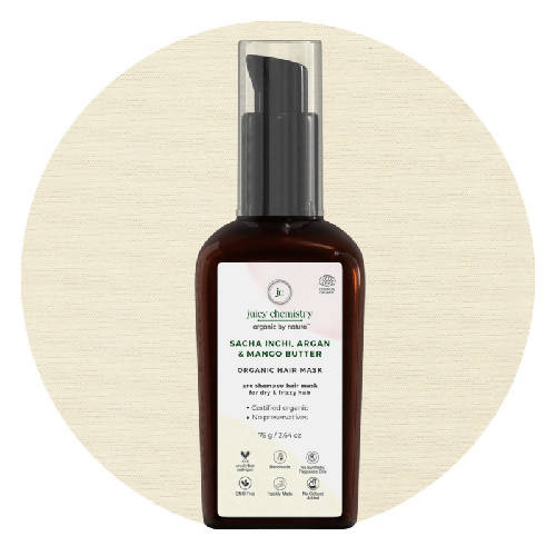 Juicy Chemistry Sacha Inchi, Argan & Mango Butter Hair Mask