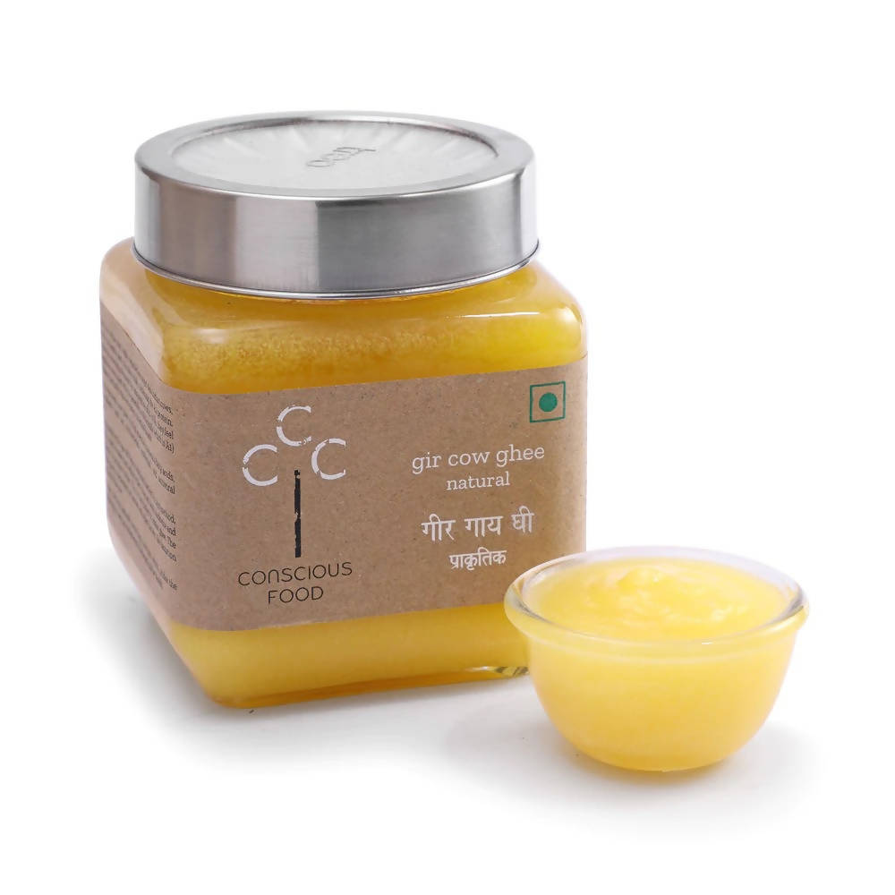 Conscious Food A2 Gir Cow Ghee (Bilona Preparation)
