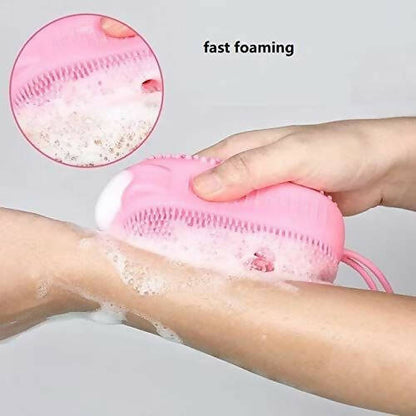 Favon Silicon Bubble Bath SPA Super Soft Body Scrubing Brush