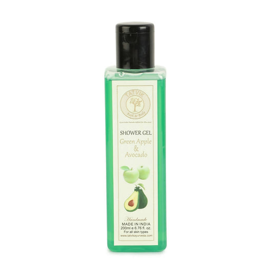 Buy Tatvik Ayurveda Shower Gel - Green Apple & Avocado from DrMediCart, Ship from India to USA