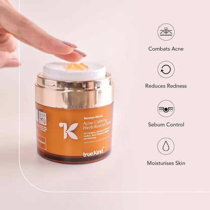 True Kind Varanya Blends Acne Calming Herb Rescue Mask