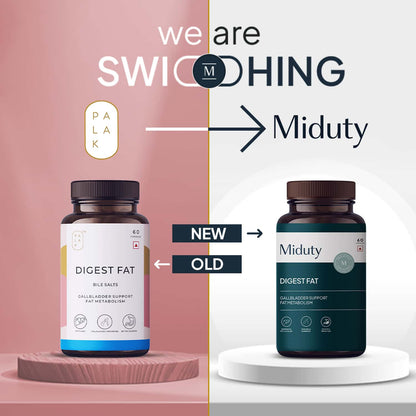 Miduty by Palak Notes Digest Fat Bila Salts Capsules