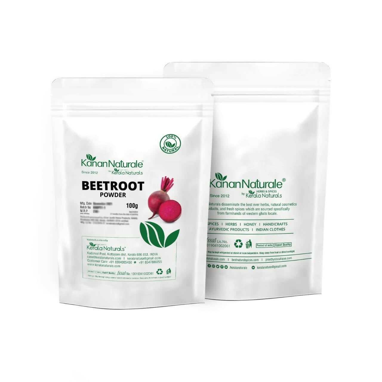 Kerala Naturals Beetroot Powder