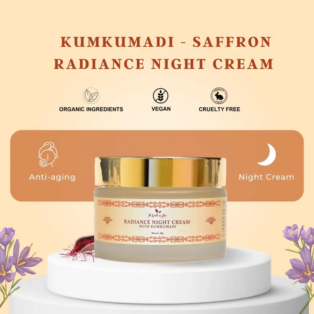 The Wellness Shop Radiance Kumkumadi Night Cream - Drmedicart