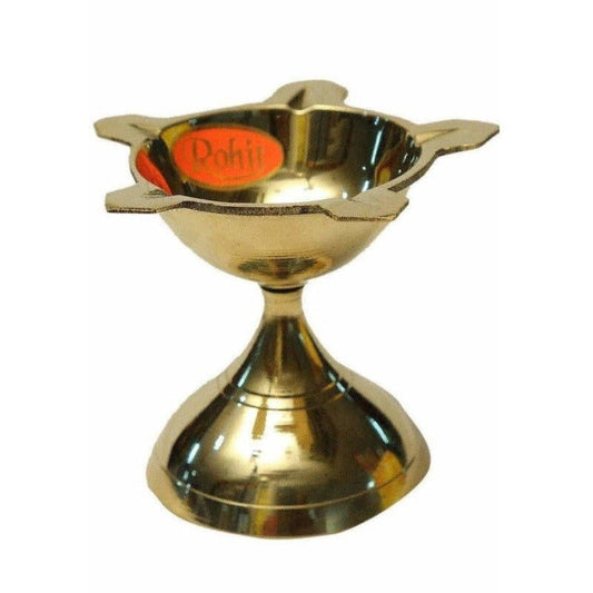 Diya Lamp Oil Stand / Deepam Kundulu (Medium Size) - Drmedicart