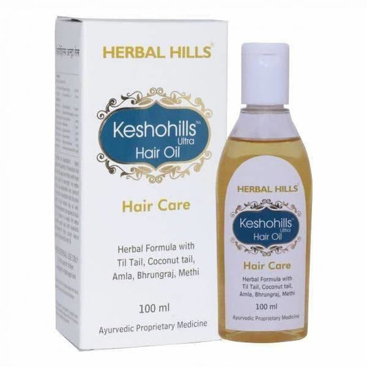 Buy Herbal Hills Ayurveda Keshohills Ultra Hair Oil from DrMediCart, Ship from India to USA