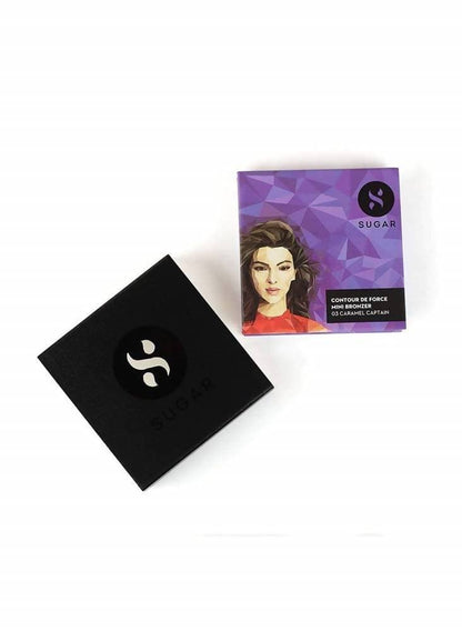 Sugar Contour De Force Mini Bronzer - 03 Caramel Captain (Chestnut Brown) - DrMediCart