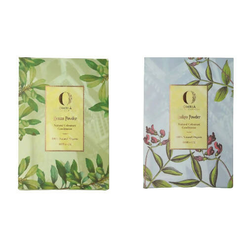 Ohria Ayurveda Natural Hair Coloring Kit - DrMediCart 