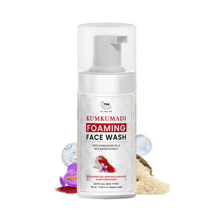 The Natural Wash Oil-Controlling Kumkumadi Foaming Face Wash