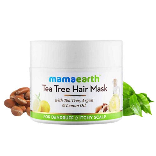 Buy Mamaearth Tea Tree Hair Mask For Dandruff & Itchy Scalp from DrMediCart, Ship from India to USA