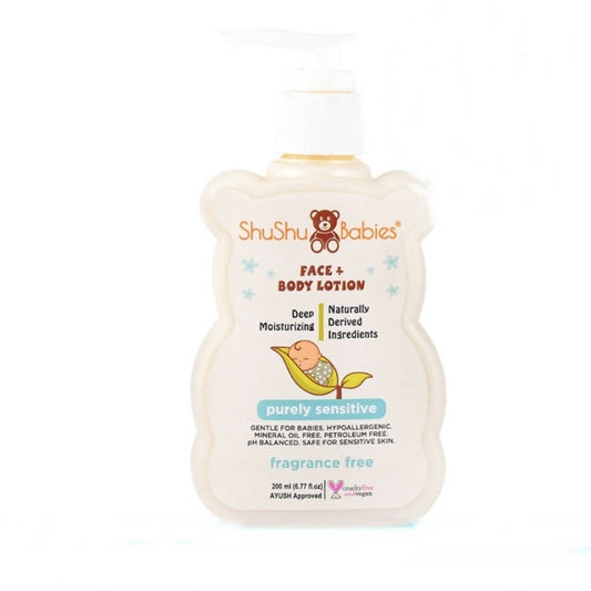 ShuShu Babies Face + Body Lotion Fragrance-Free