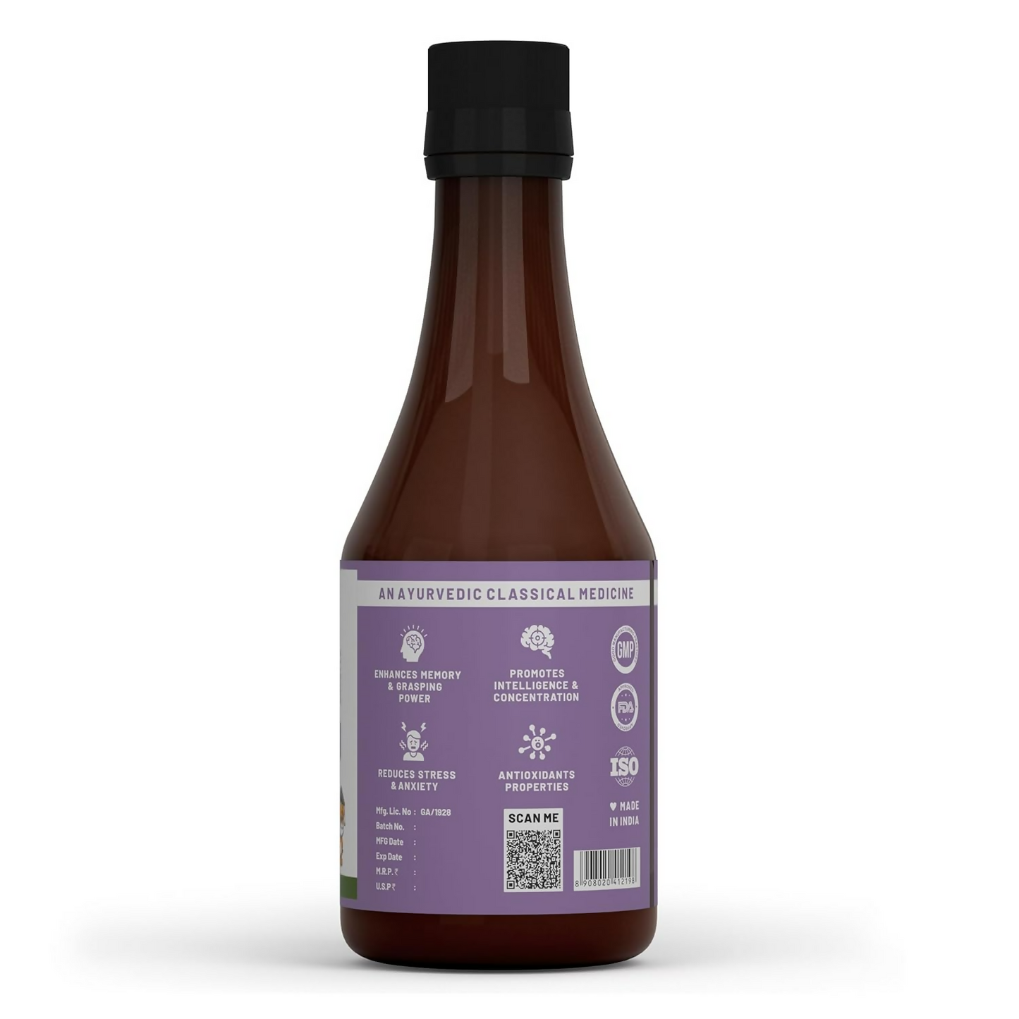 Babyorgano Brain Booster Shankhpushpi Syrup For Kids