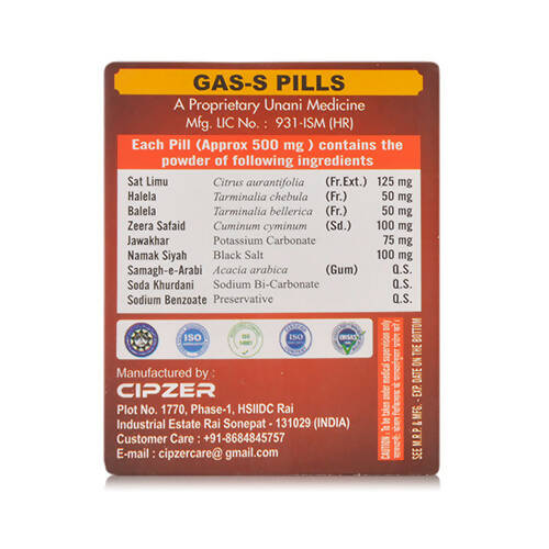 Cipzer Gas –S Pills