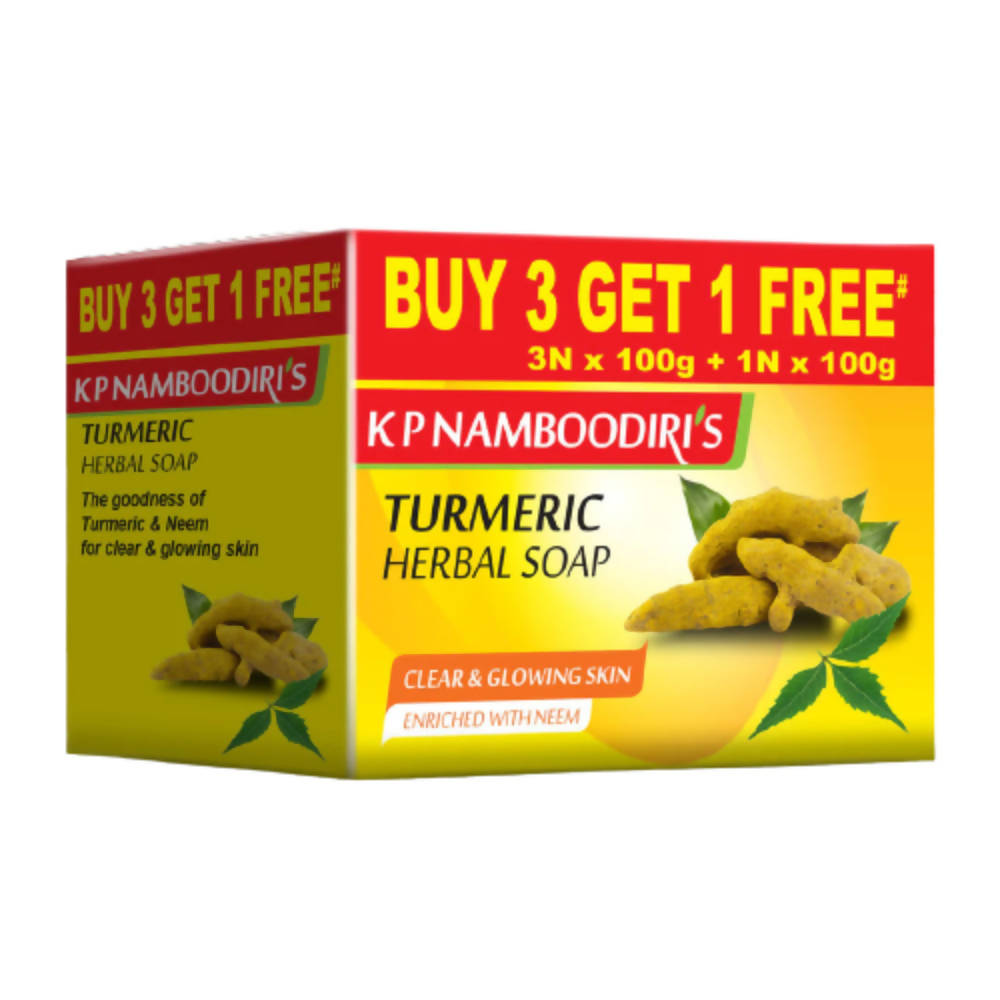 Kp Namboodiri's Turmeric Herbal Soap