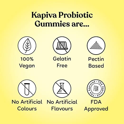 Kapiva Ayurveda Probiotics with Amla Gummies