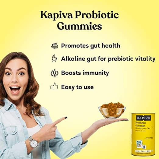 Kapiva Ayurveda Probiotics with Amla Gummies