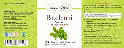 Ayurvedic Life Brahmi Powder