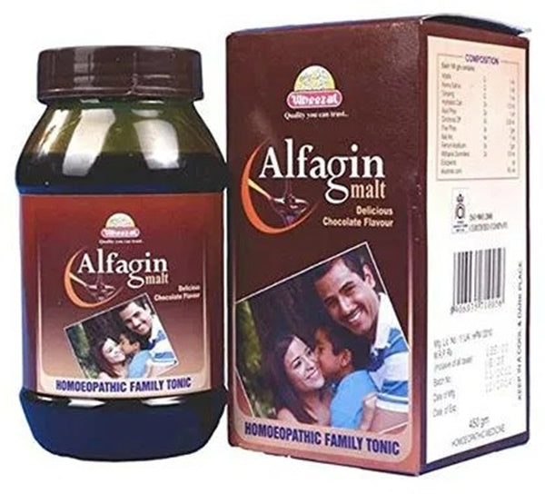 Wheezal Homeopathy Alfagin Malt Delicious Chocolate - Drmedicart