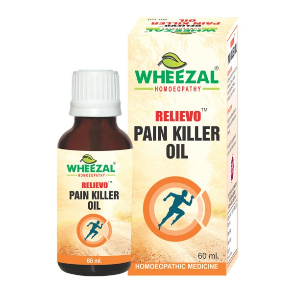Buy Wheezal Homeopathy Relievo Pain Killer Oil from DrMediCart, Ship from India to USA