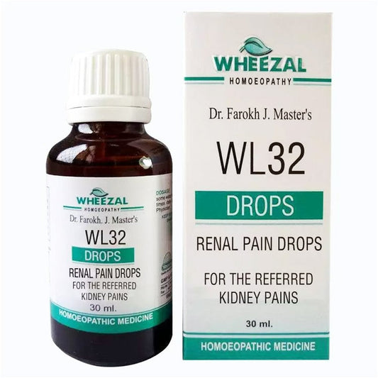 Buy Wheezal Homeopathy WL-32 Drops from DrMediCart, Ship from India to USA