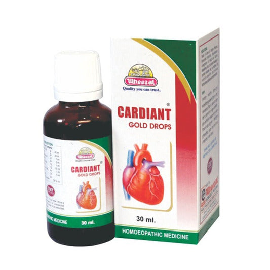 Buy Wheezal Homeopathy Cardiant Gold Drops from DrMediCart, Ship from India to USA