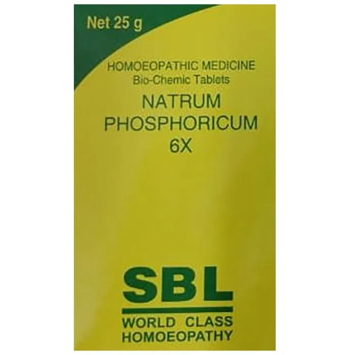 SBL Homeopathy Natrum Phosphoricum Biochemic Tablets - BUDEN