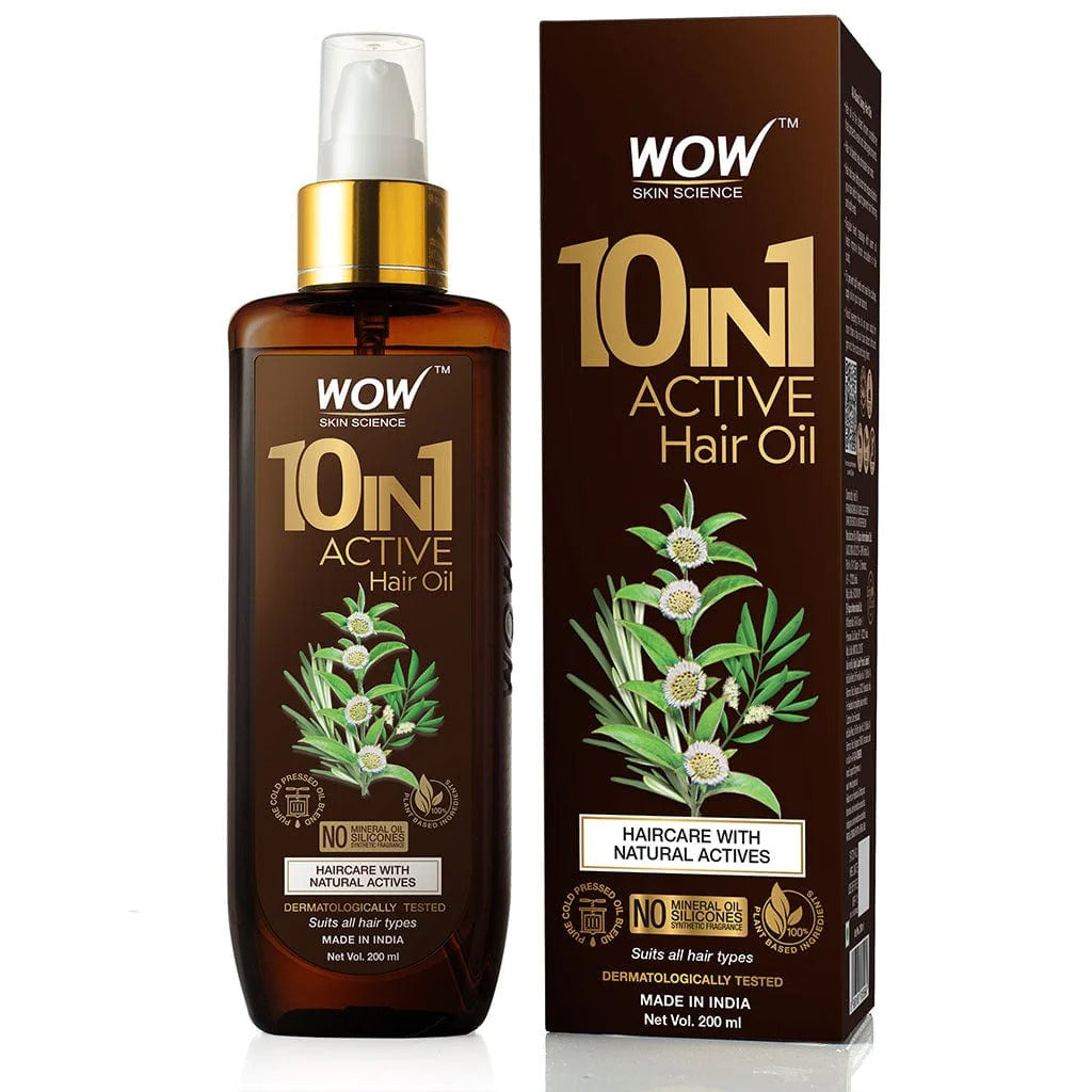 Wow Skin Science 10 In 1 Miracle Hair Oil - Drmedicart