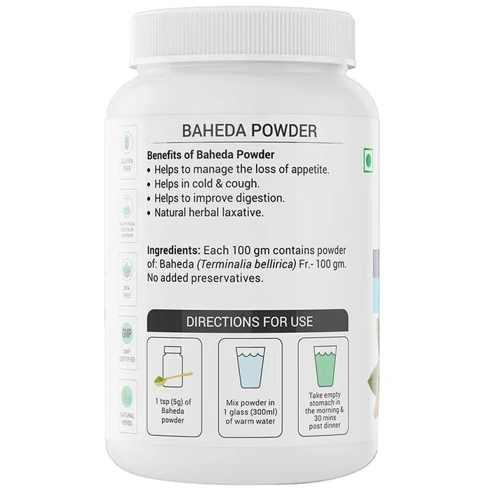 Krishna's Herbal & Ayurveda Baheda Powder