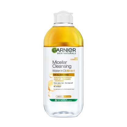 Garnier Skin Naturals, Micellar Oil-Infused Cleansing Water