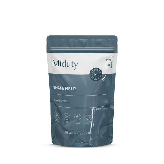 Buy Miduty by Palak Notes Shapeme Up Plant Protein Powder from DrMediCart, Ship from India to USA