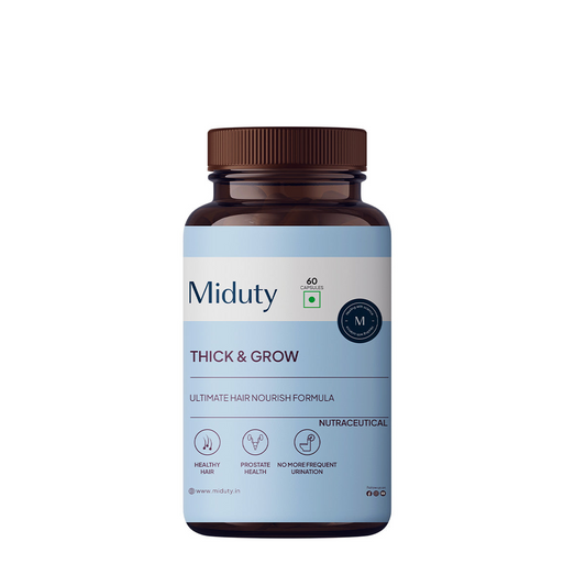 Buy Miduty by Palak Notes Thick & Grow Capsules from DrMediCart, Ship from India to USA