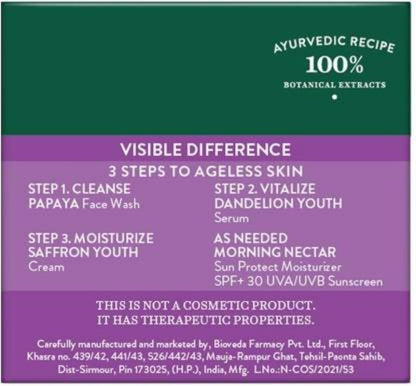 Biotique Saffron Youth Anti-Ageing Cream