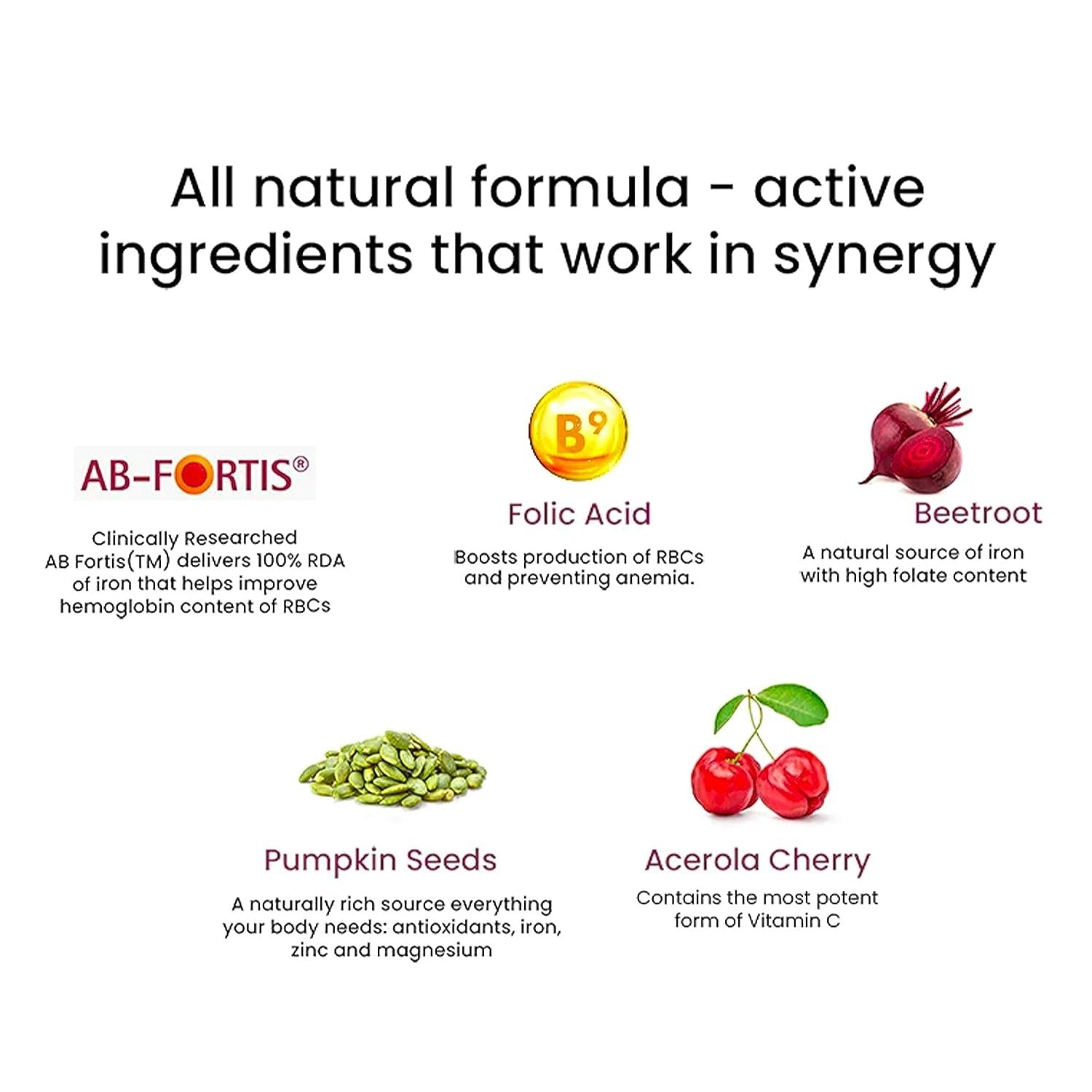 Wellbeing Nutrition Melts Vital Iron Oral Strips-Exotic Elderberry Flavor - Drmedicart